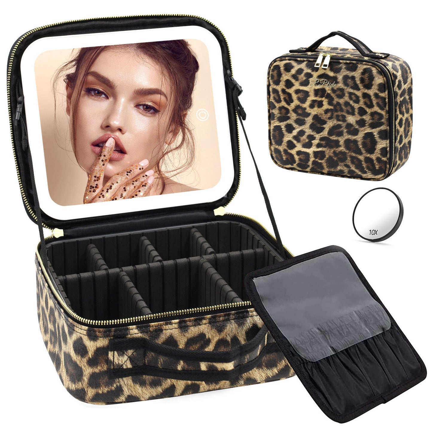 LuxeGlow LED Makeup Bag