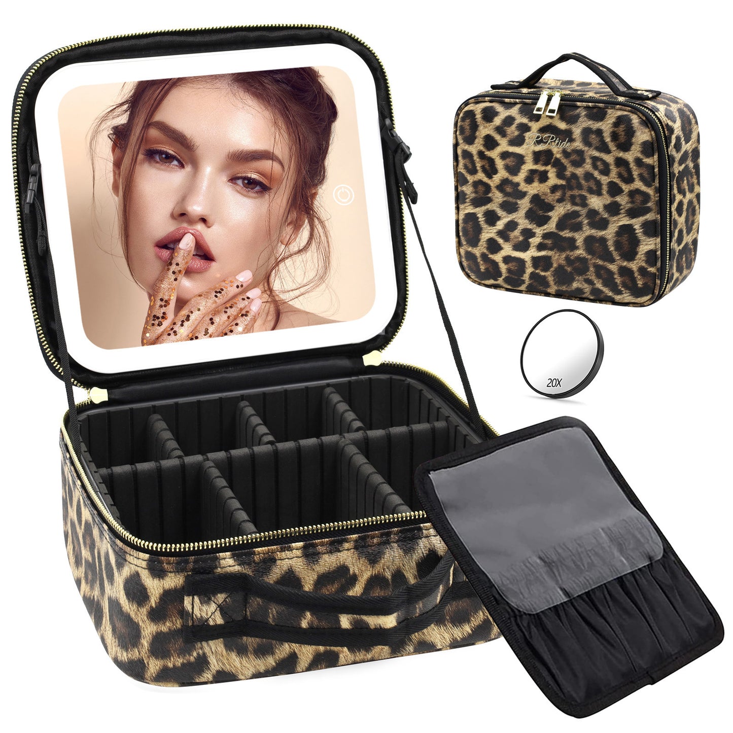 LuxeGlow LED Makeup Bag