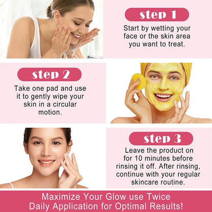 Glow & Clear Tumeric Pads