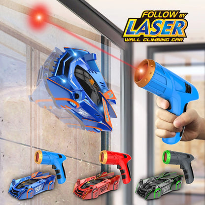 Laser-Track Anti-Gravity RC Car