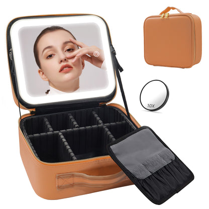 LuxeGlow LED Makeup Bag