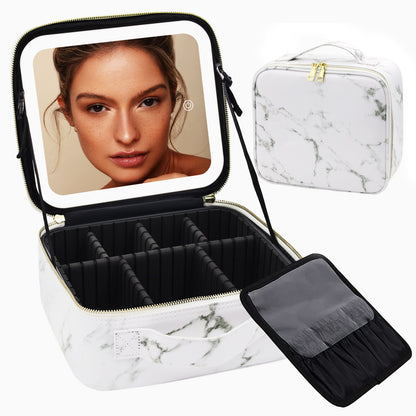 LuxeGlow LED Makeup Bag